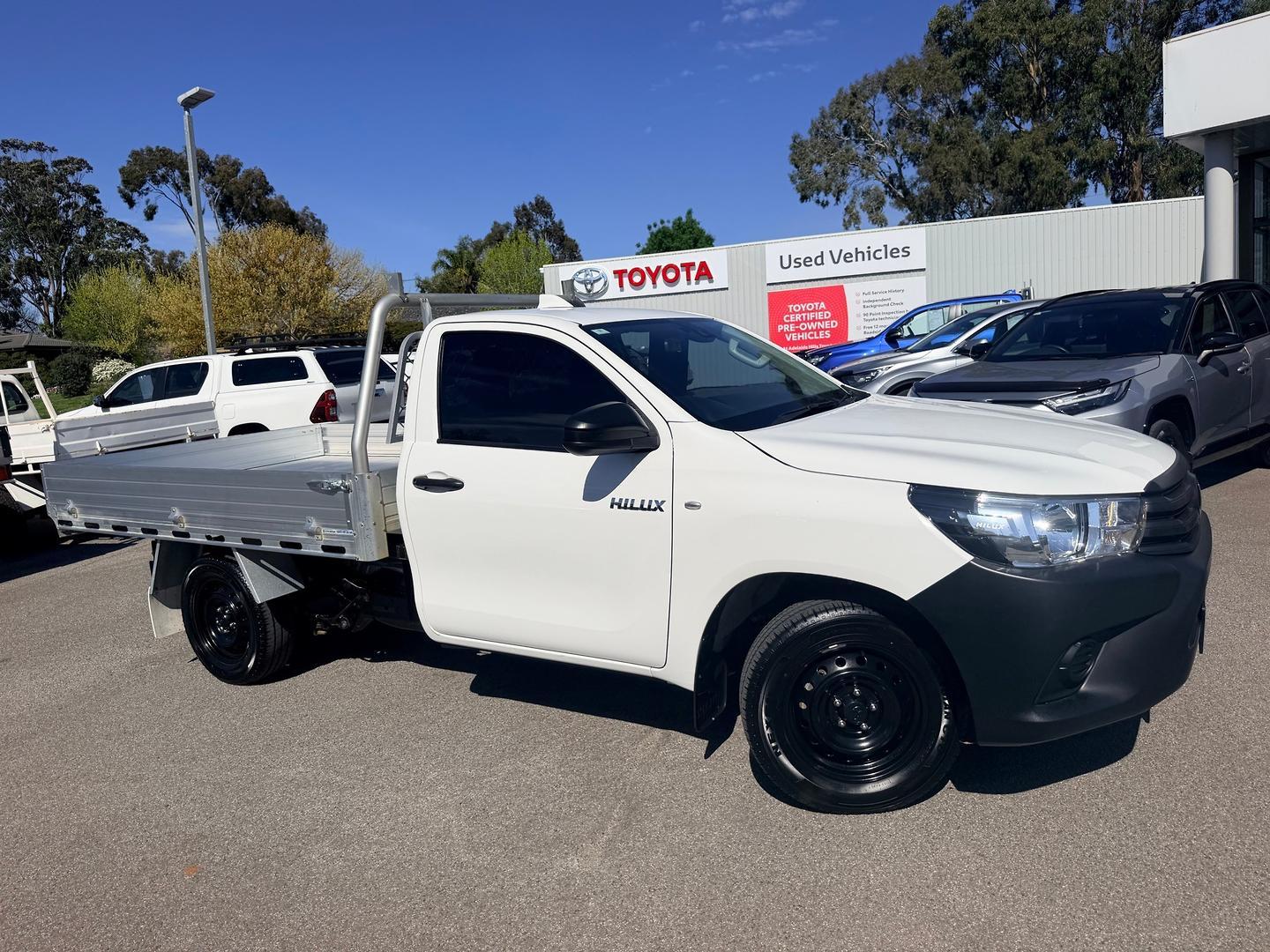 2022 Toyota Hilux Workmate in White