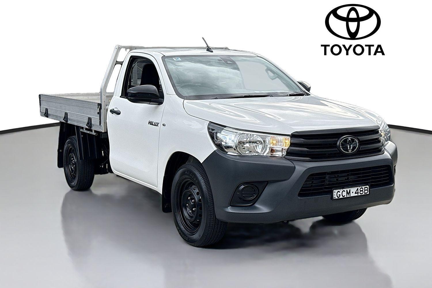 2020 Toyota Hilux Workmate in White