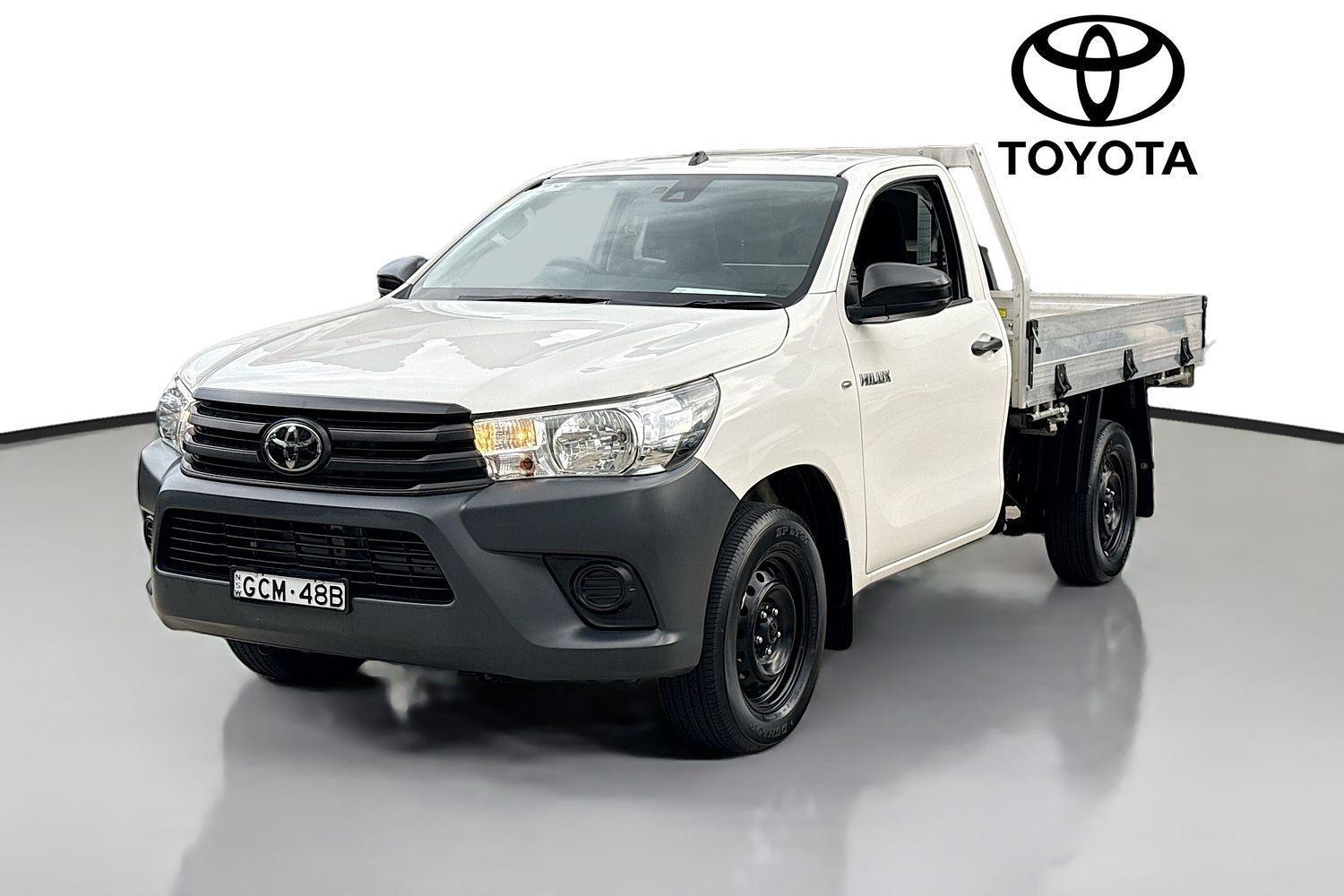 2020 Toyota Hilux Workmate in White