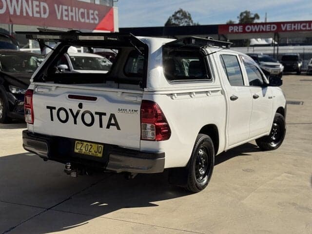 2020 Toyota Hilux Workmate in White