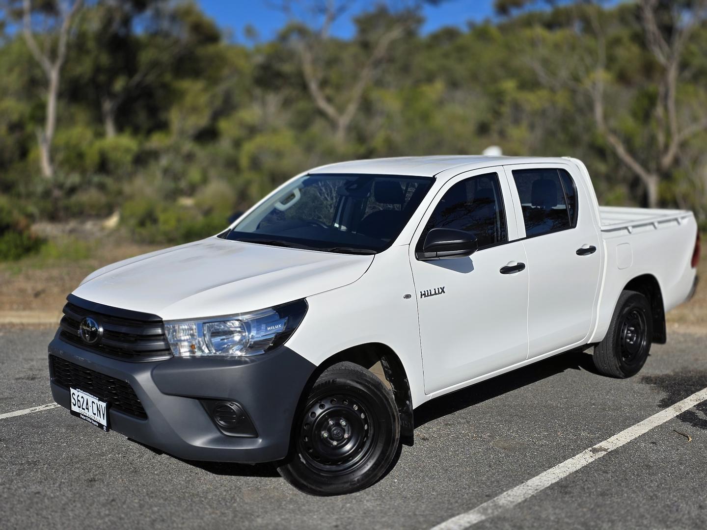 2022 Toyota Hilux Workmate in White
