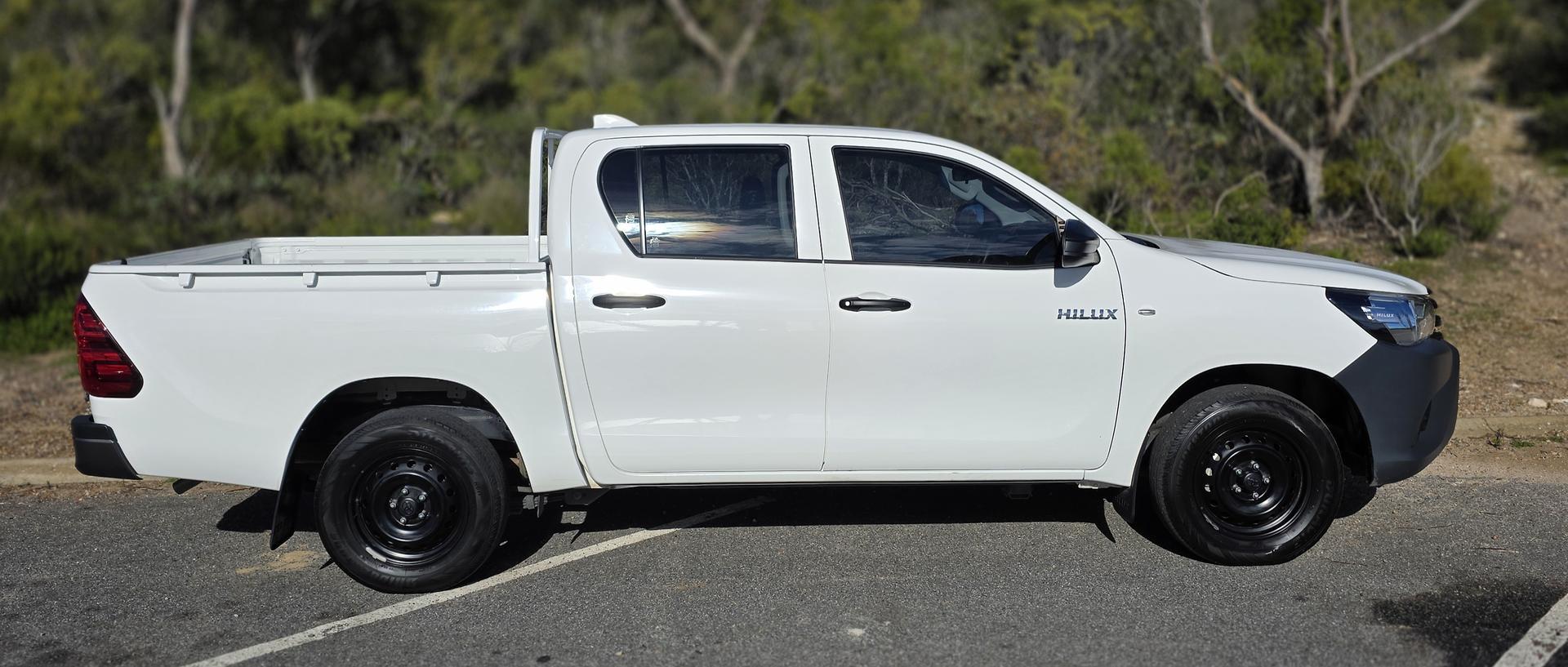 2022 Toyota Hilux Workmate in White