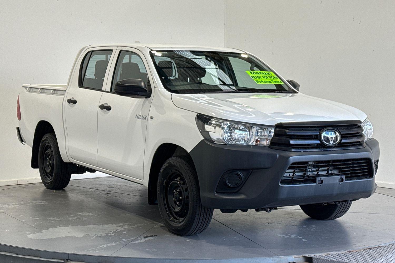 2022 Toyota Hilux Workmate in White