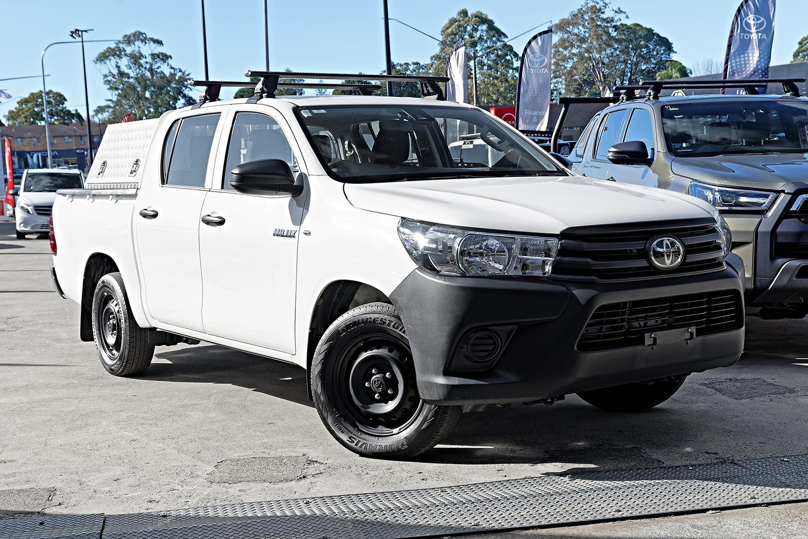 2024 Toyota Hilux Workmate in White