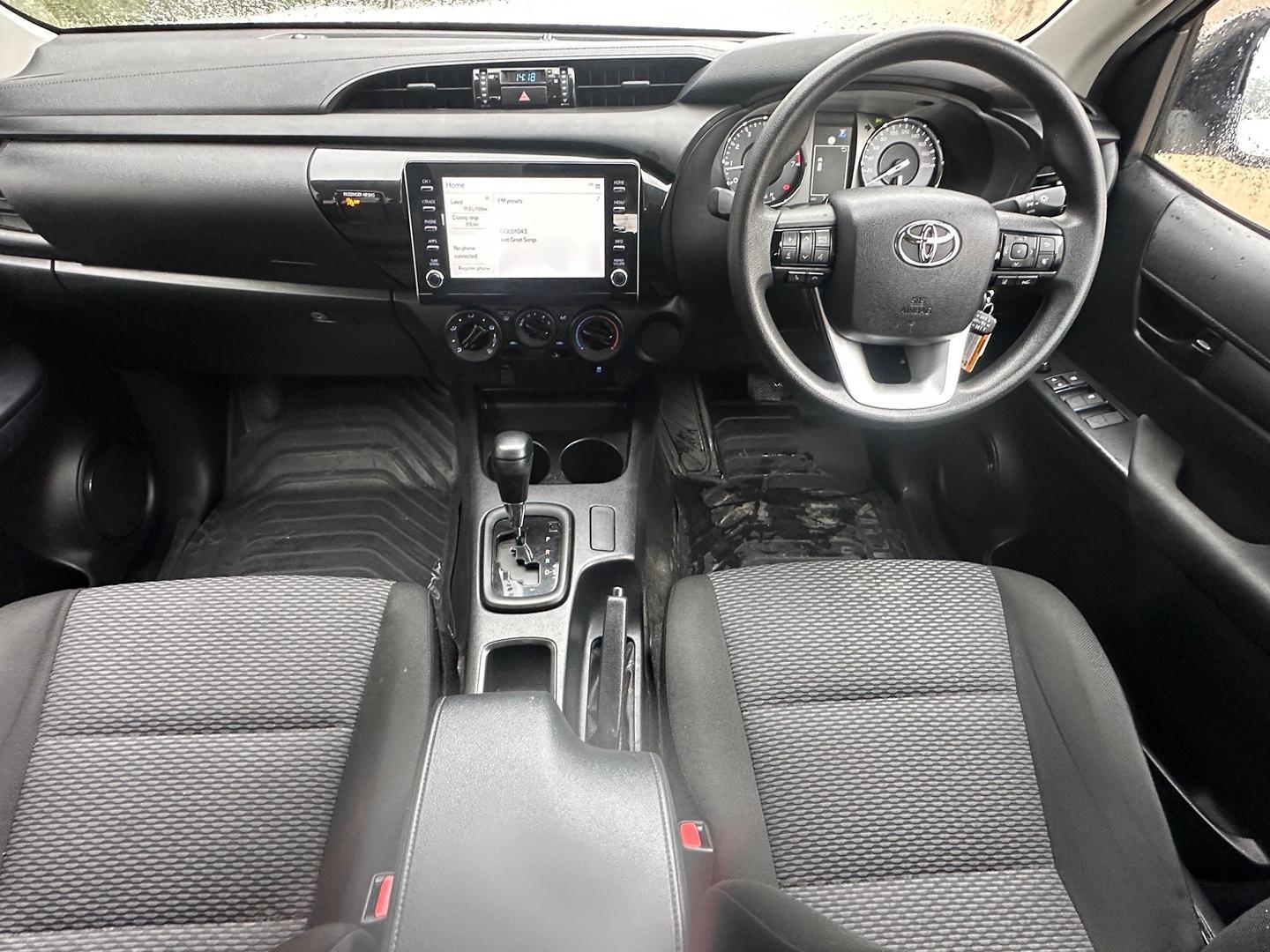 2022 Toyota Hilux Workmate in White