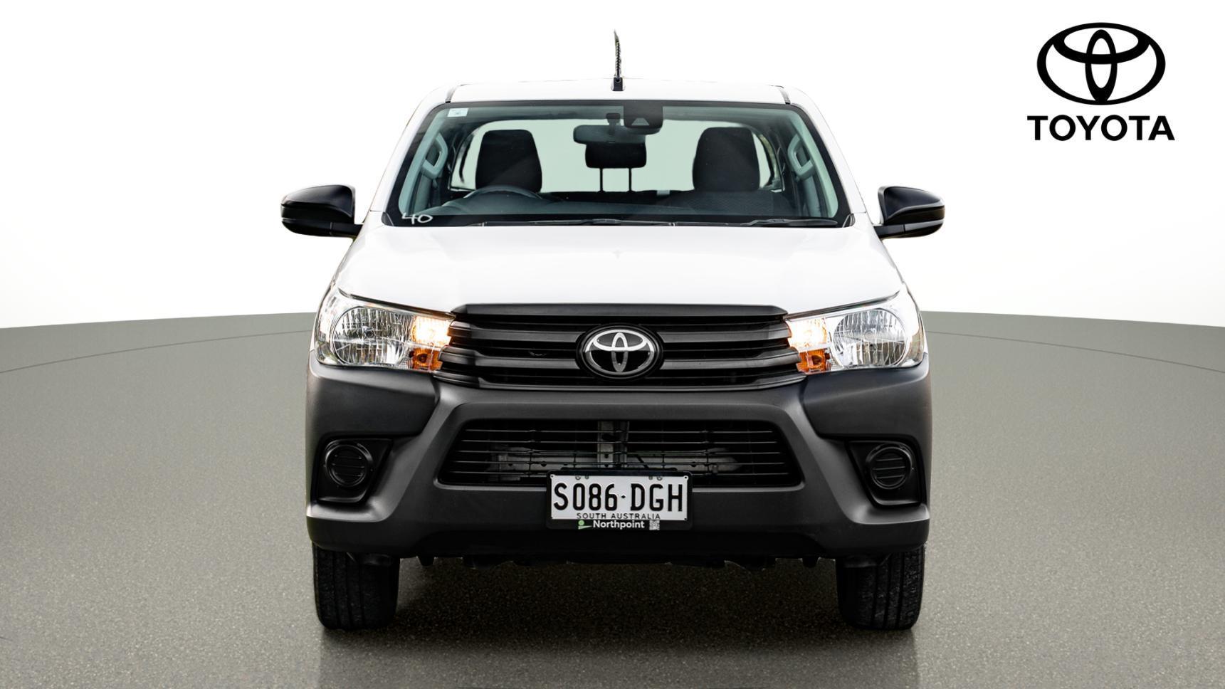 2020 Toyota Hilux Workmate in White
