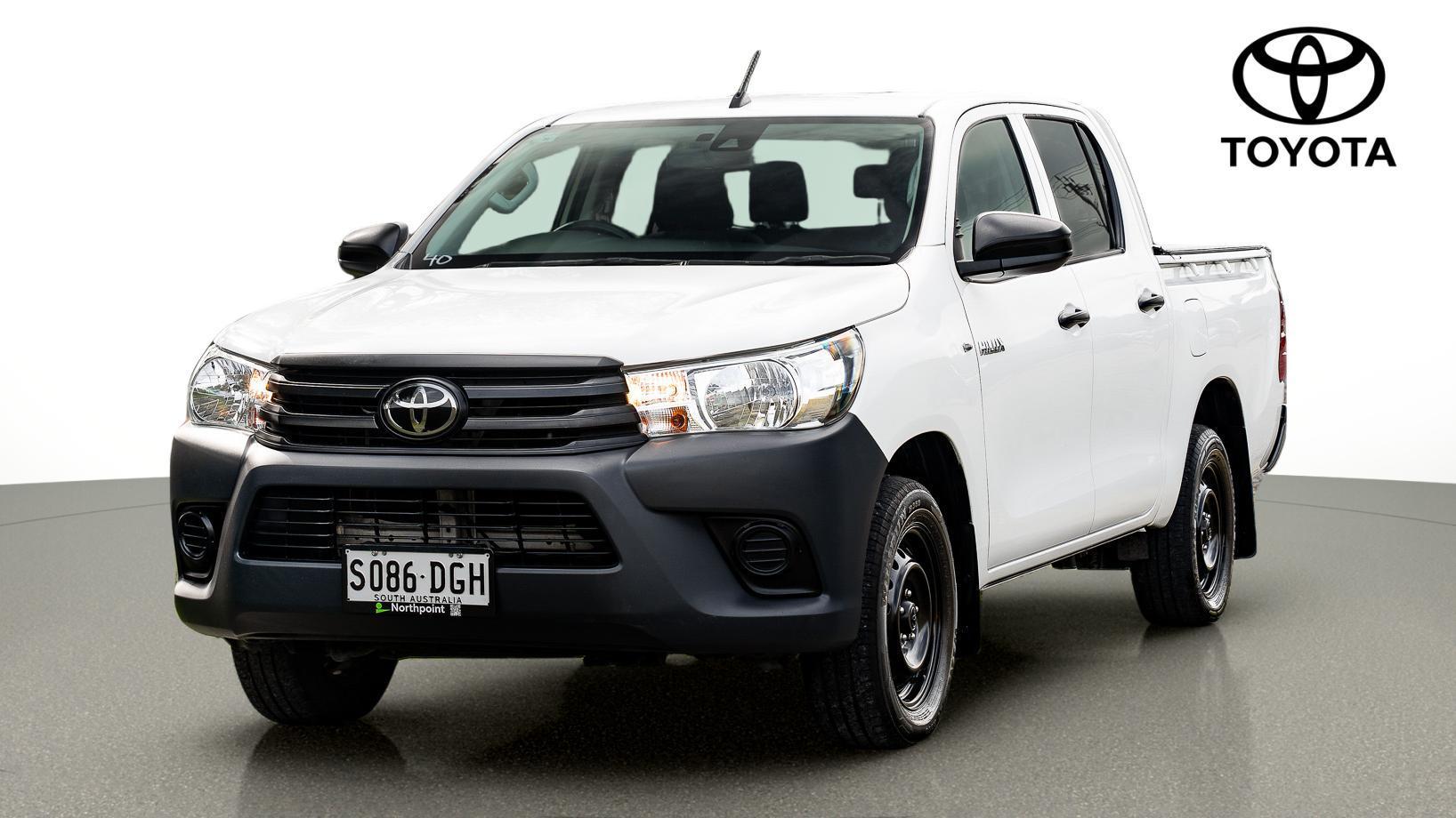 2020 Toyota Hilux Workmate in White
