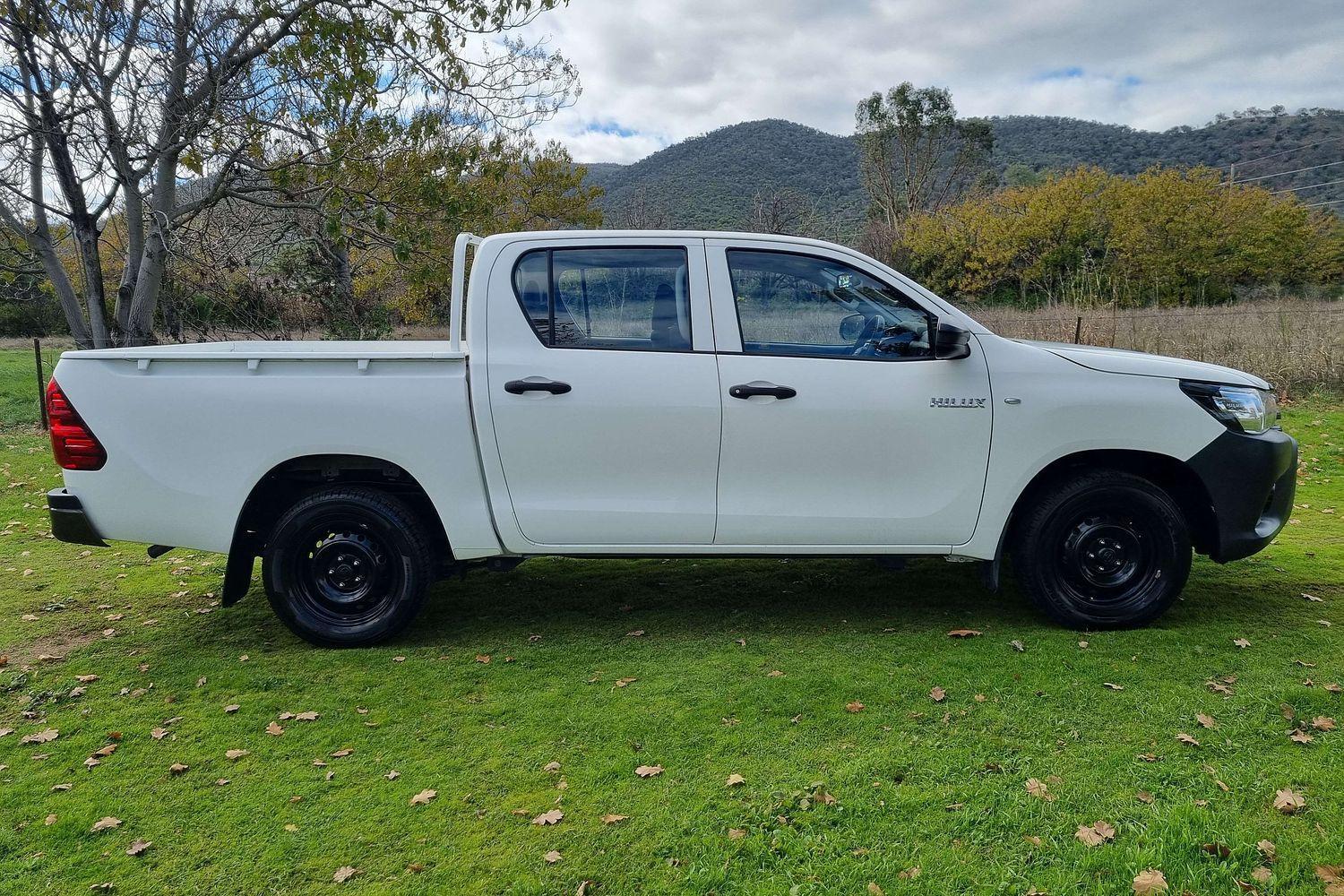 2021 Toyota Hilux Workmate in White