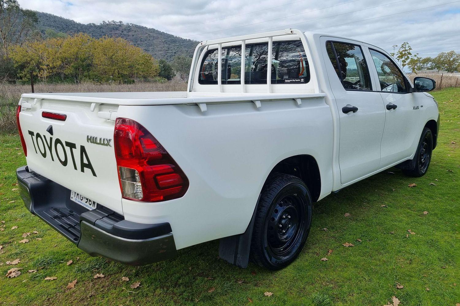 2021 Toyota Hilux Workmate in White