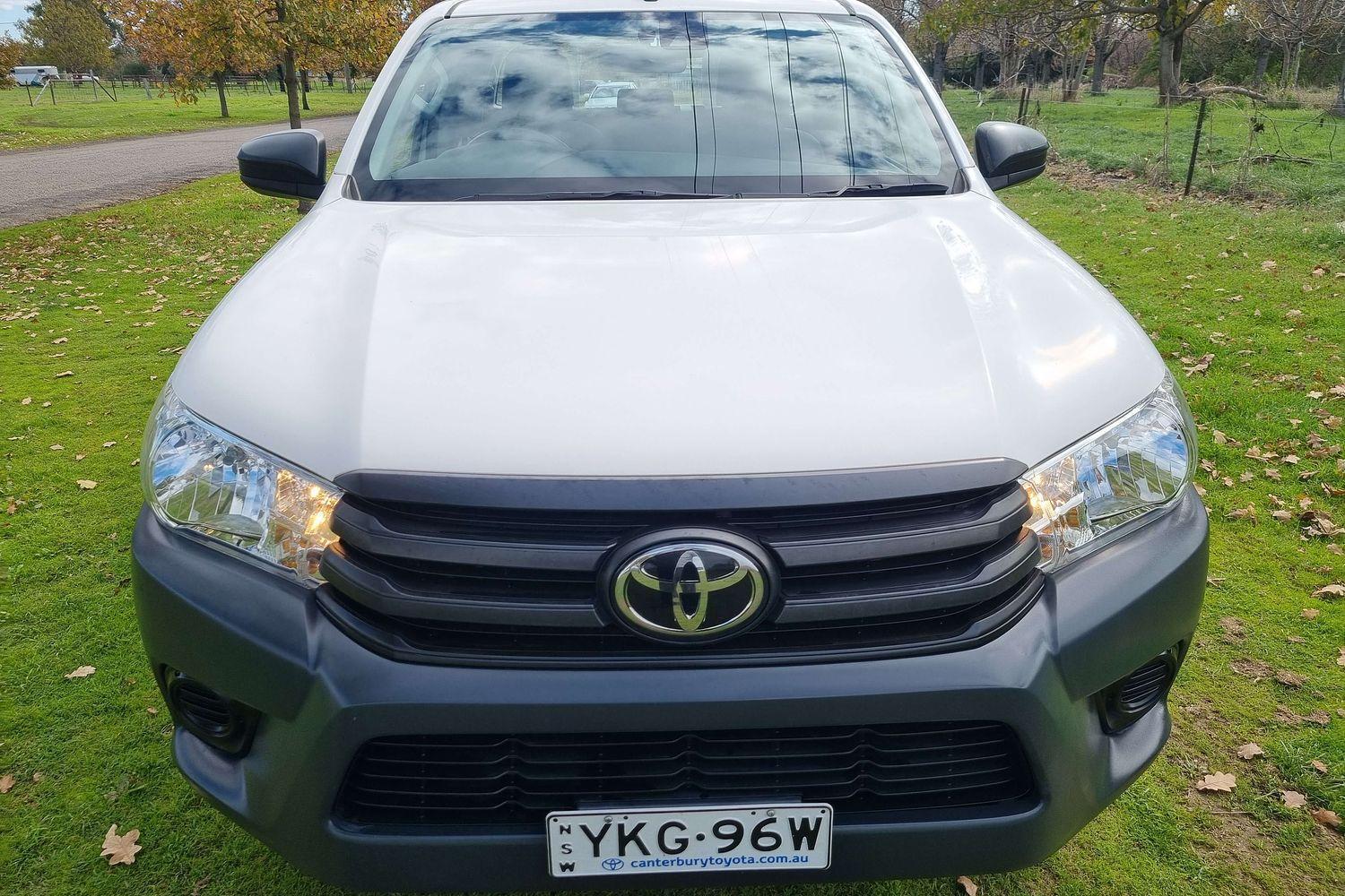 2021 Toyota Hilux Workmate in White