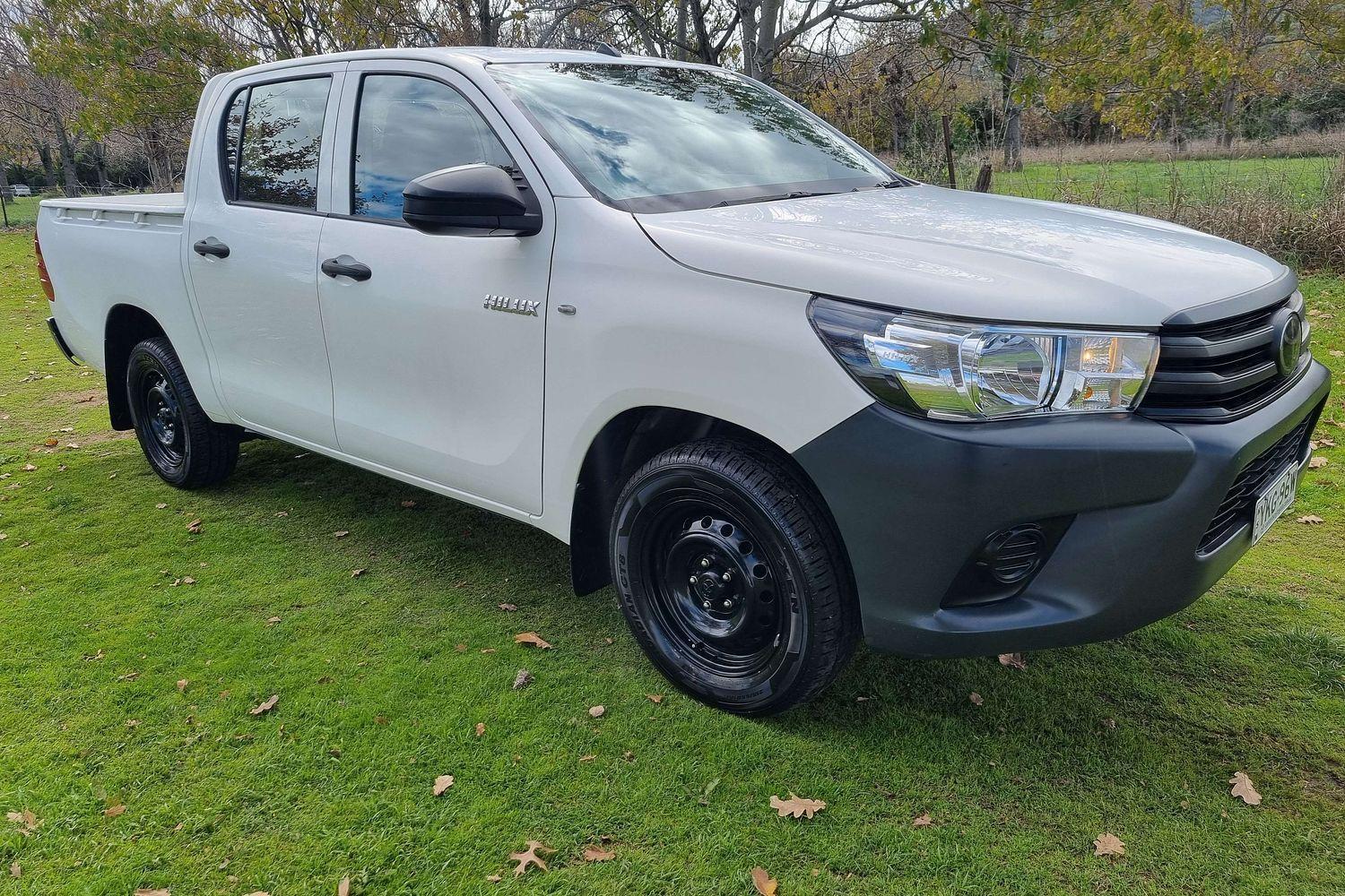 2021 Toyota Hilux Workmate in White