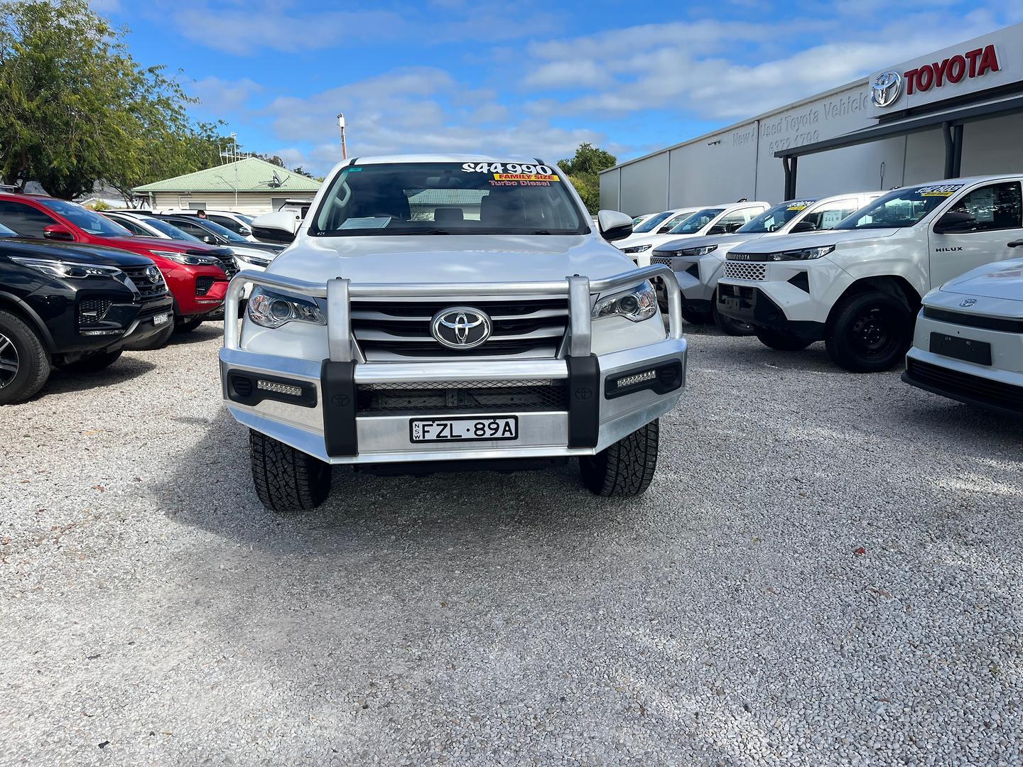 2019 Toyota Fortuner GX in White