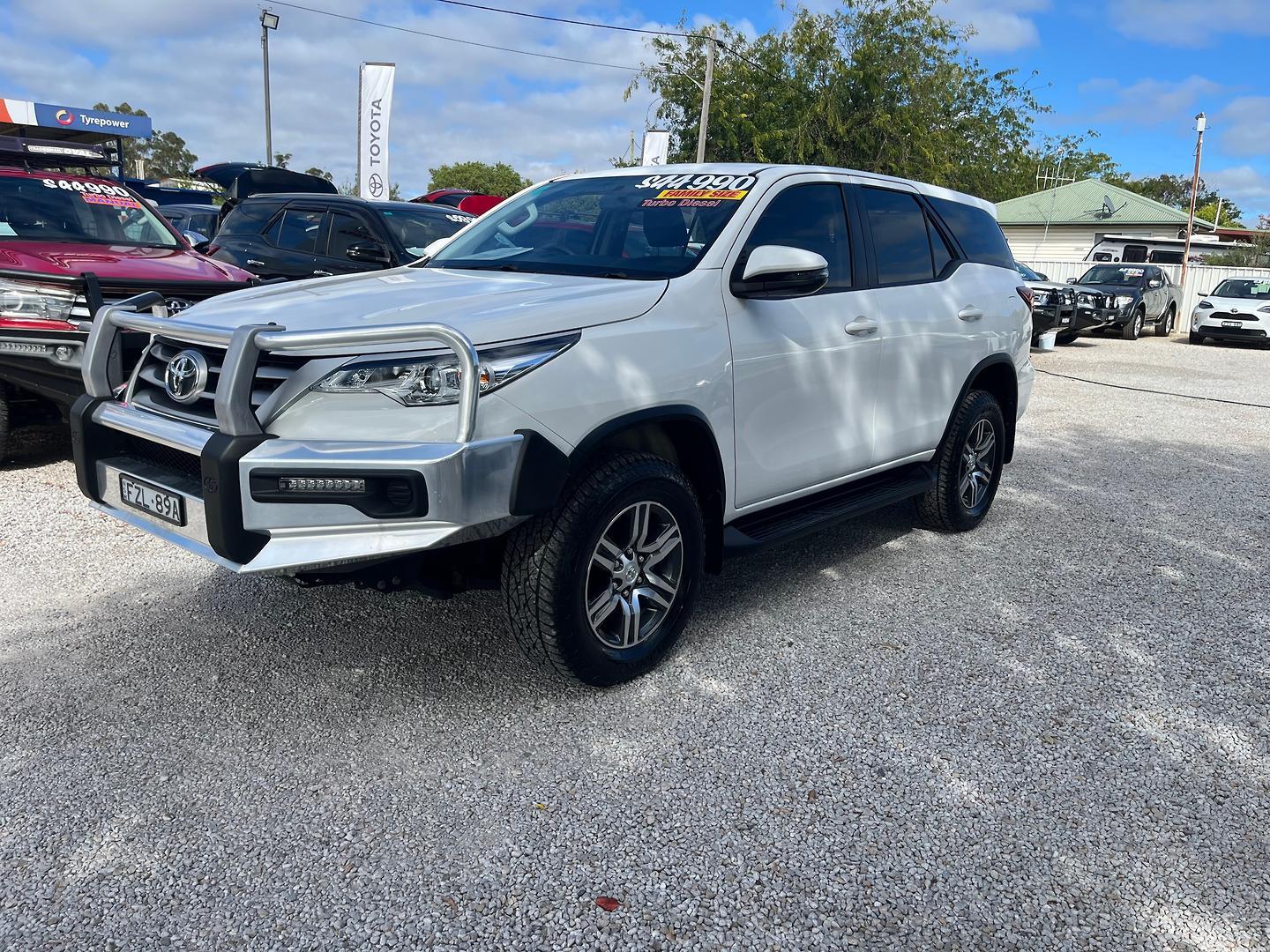 2019 Toyota Fortuner GX in White