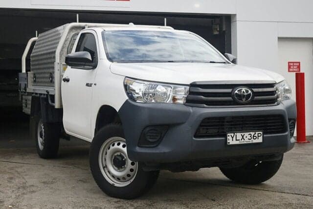 2022 Toyota Hilux Workmate in White