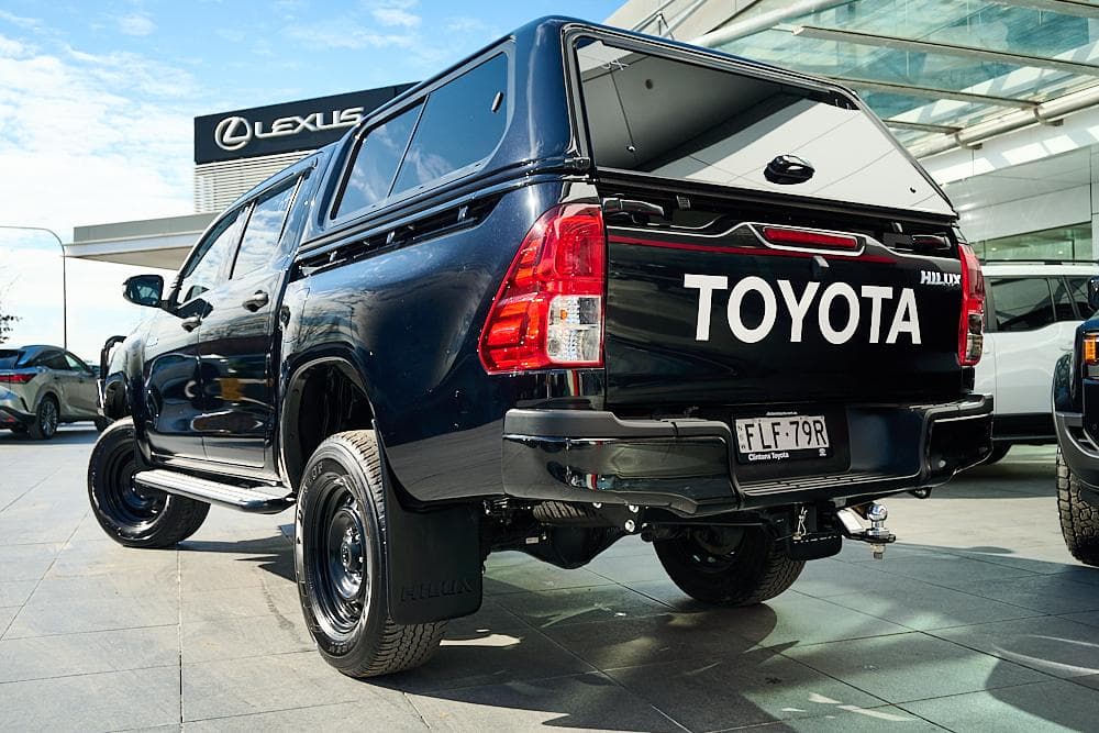 2024 Toyota Hilux Workmate in Black