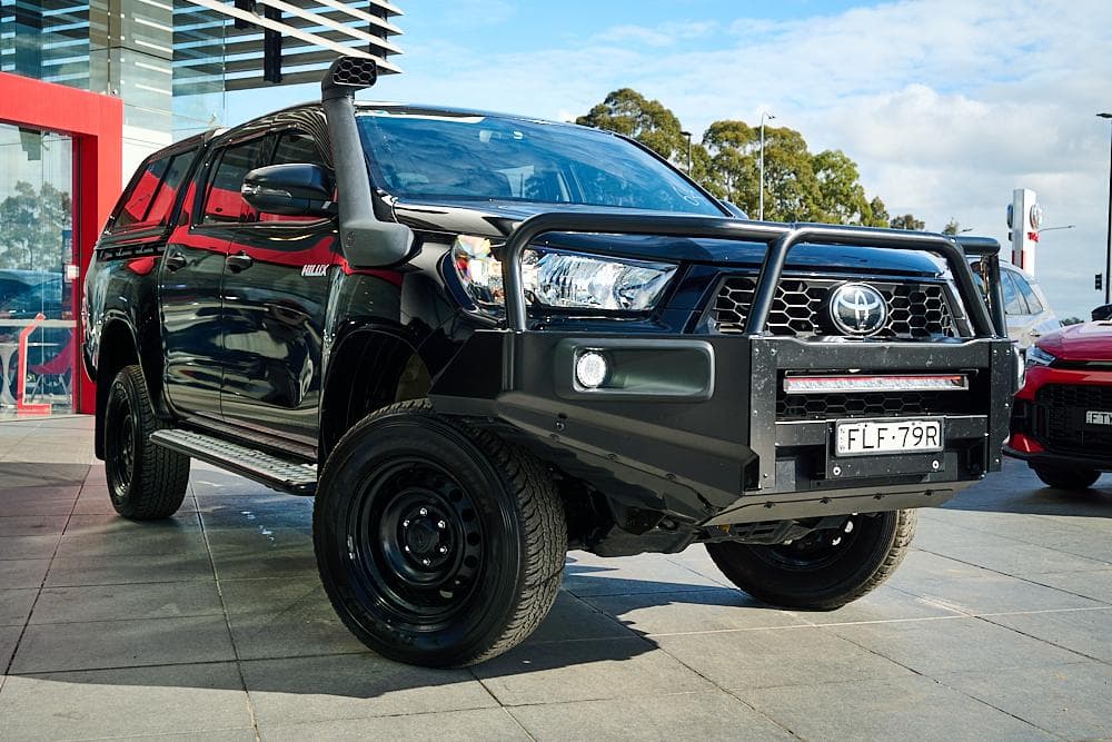 2024 Toyota Hilux Workmate in Black
