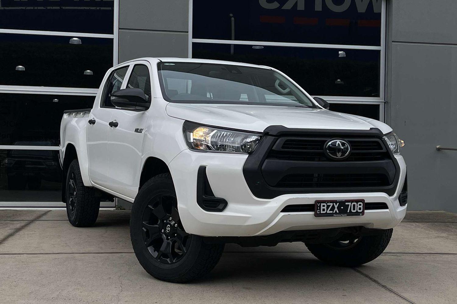 2022 Toyota Hilux Workmate in White