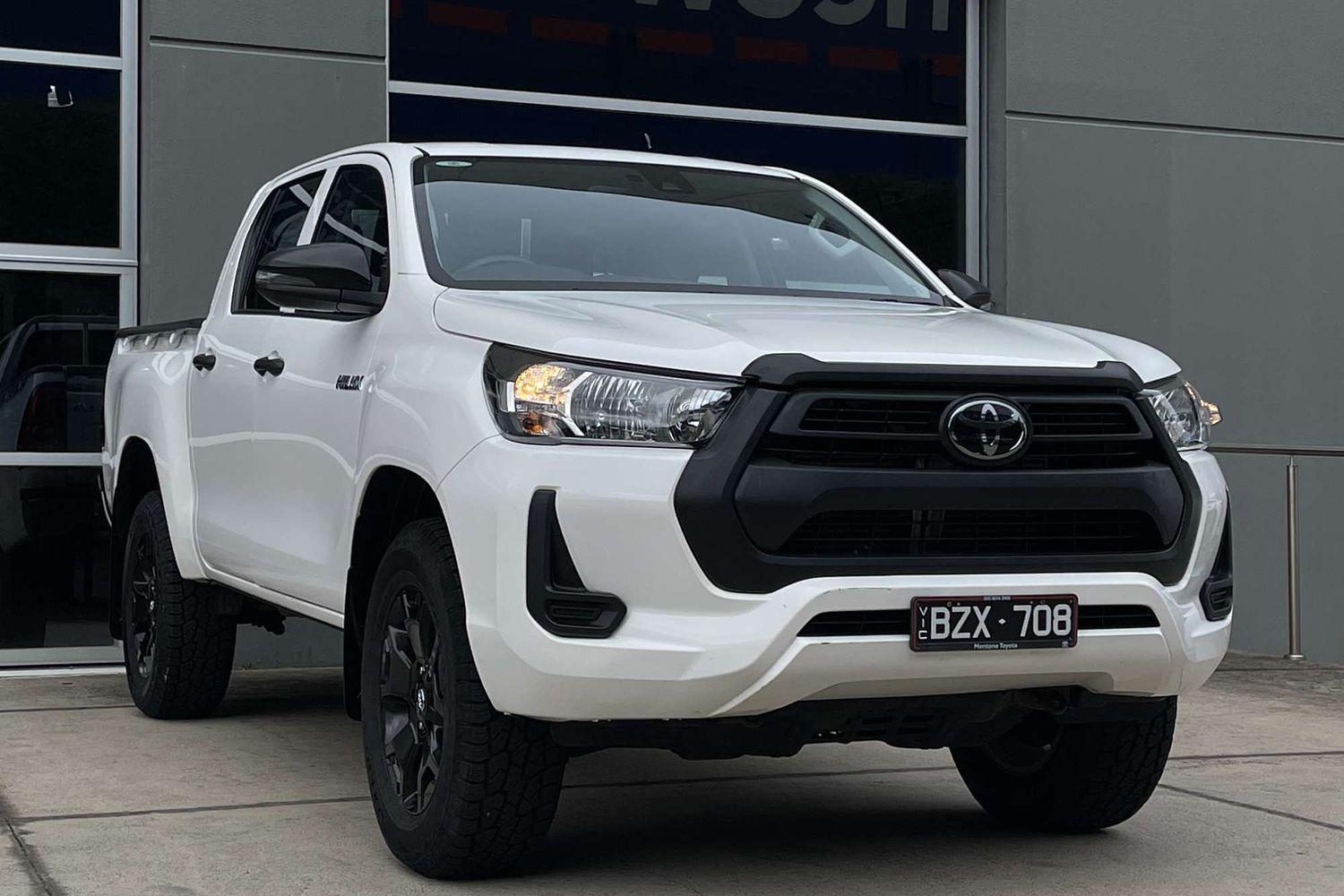 2022 Toyota Hilux Workmate in White