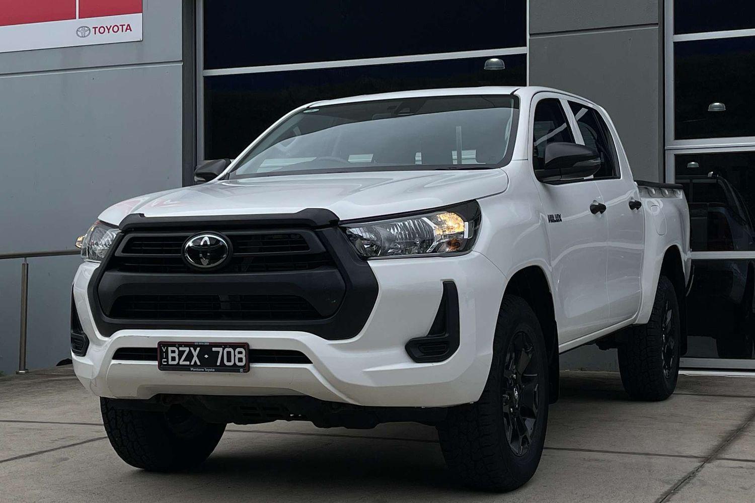 2022 Toyota Hilux Workmate in White