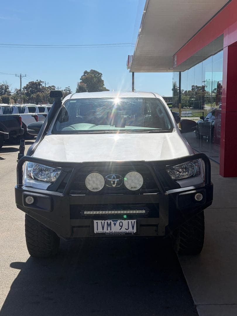 2022 Toyota Hilux Workmate in White