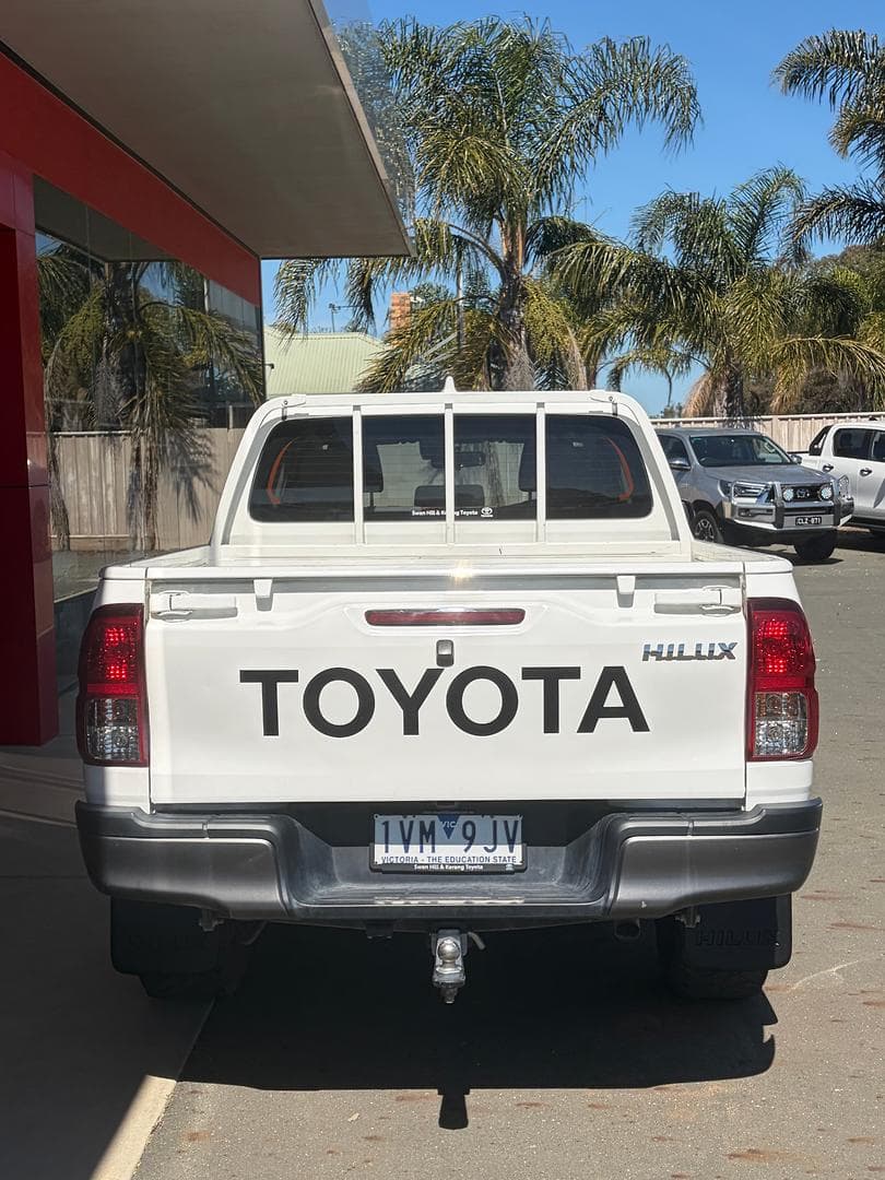 2022 Toyota Hilux Workmate in White