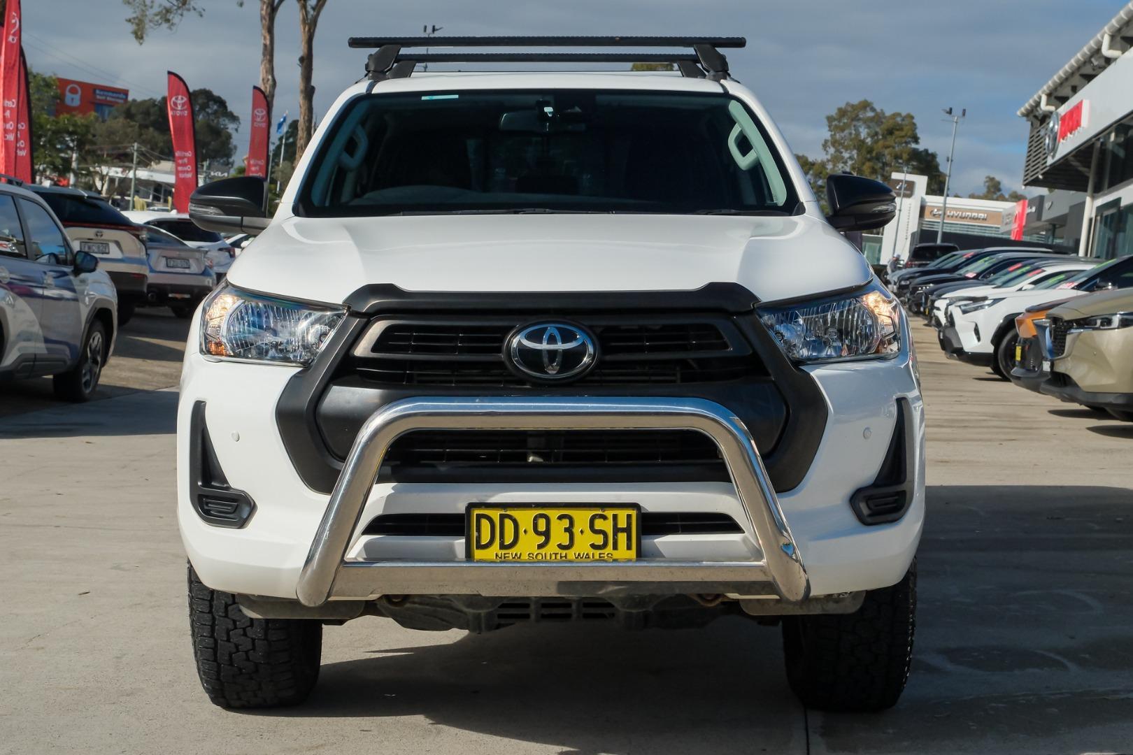 2022 Toyota Hilux Workmate in White