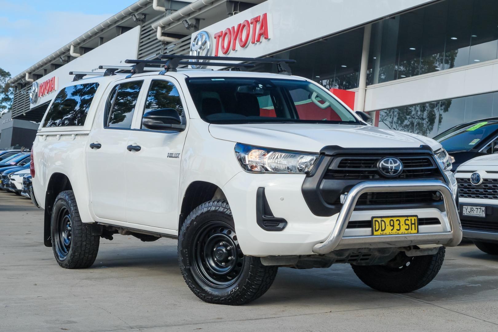 2022 Toyota Hilux Workmate in White