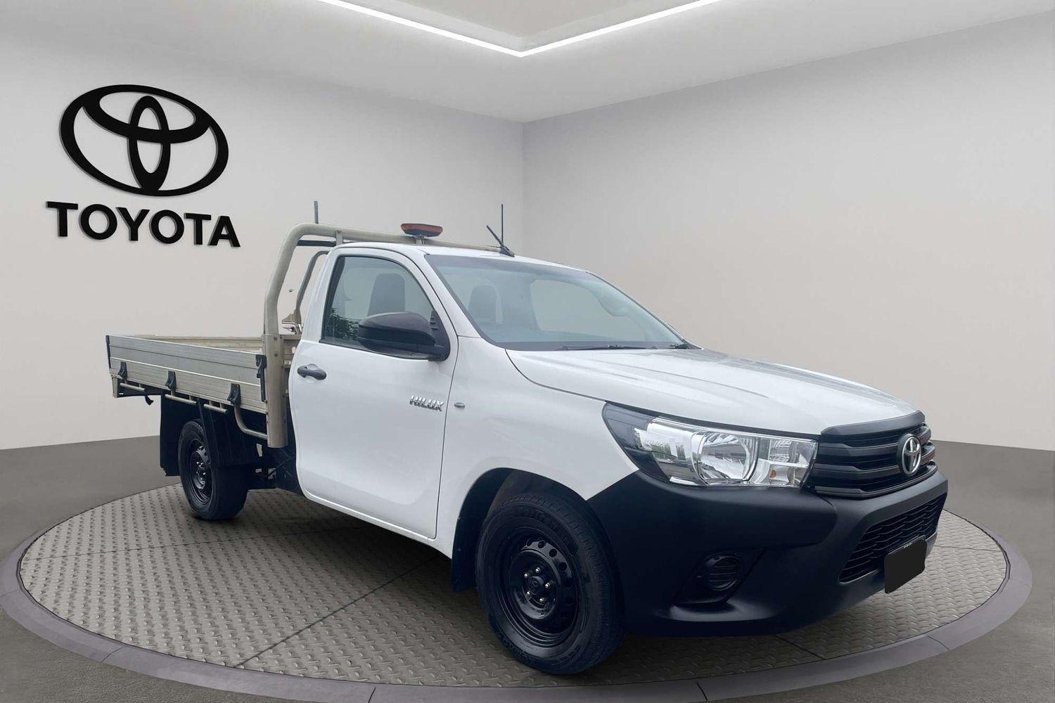2016 Toyota Hilux Workmate in White