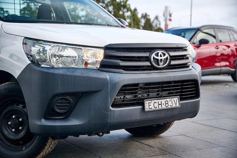 2019 Toyota Hilux Workmate in White