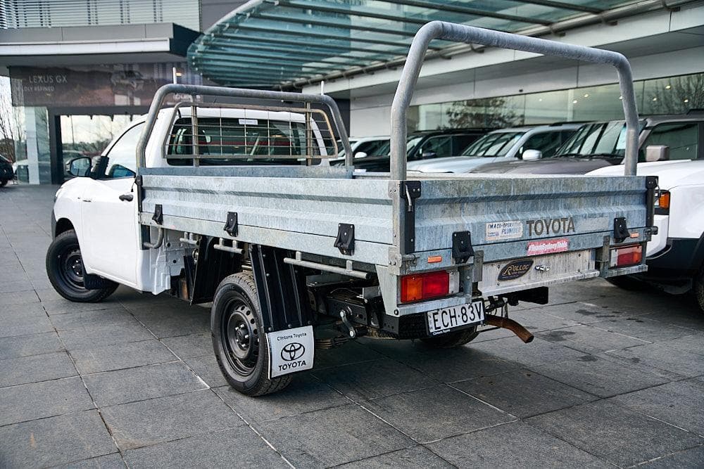 2019 Toyota Hilux Workmate in White