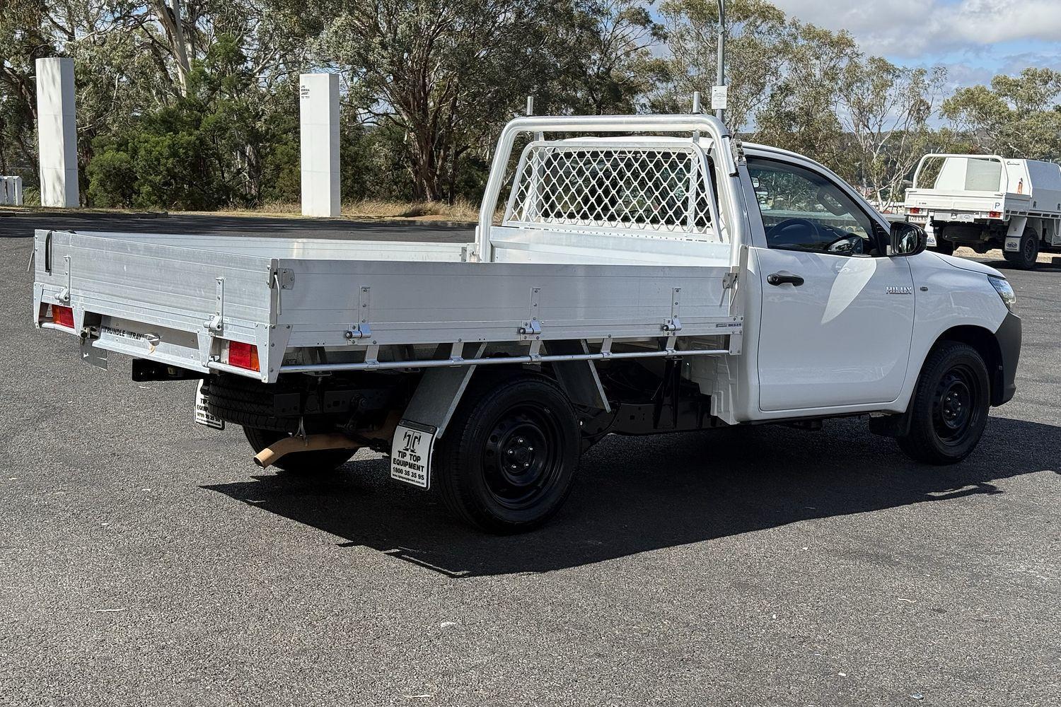 2018 Toyota Hilux Workmate in White