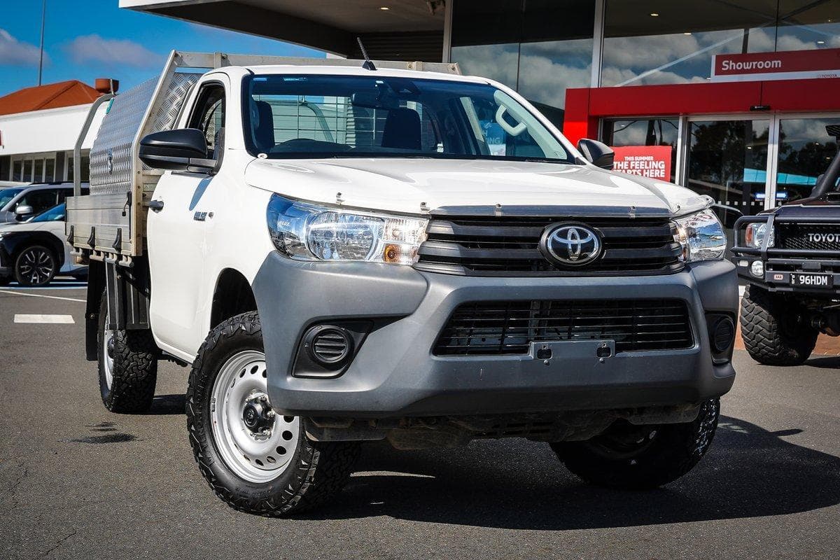 2020 Toyota Hilux Workmate in White