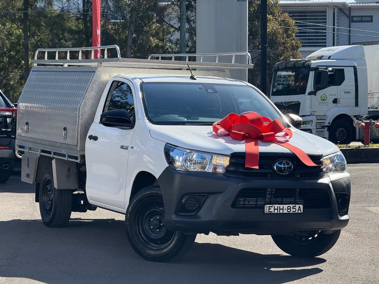 2019 Toyota Hilux Workmate in White