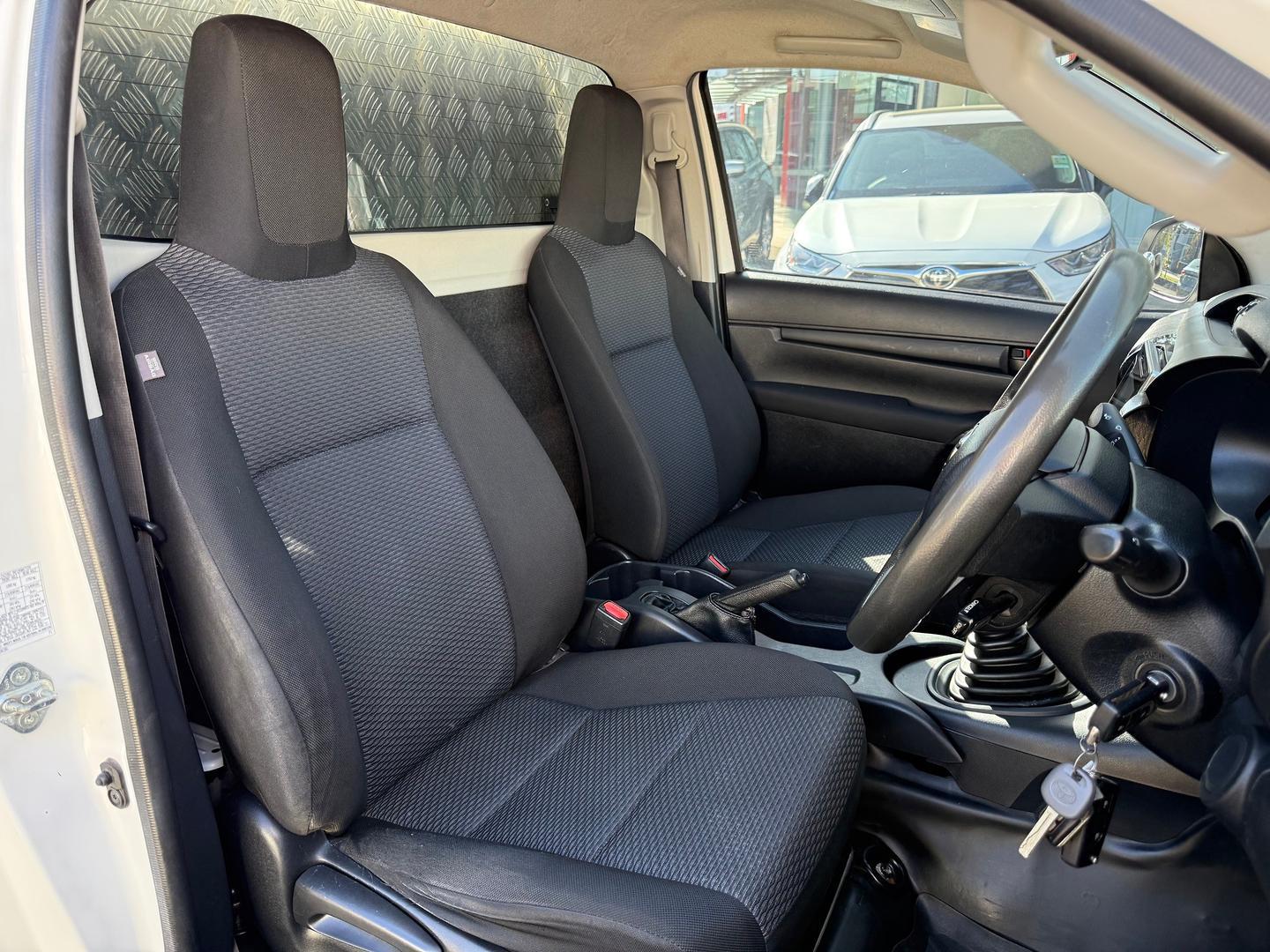 2019 Toyota Hilux Workmate in White