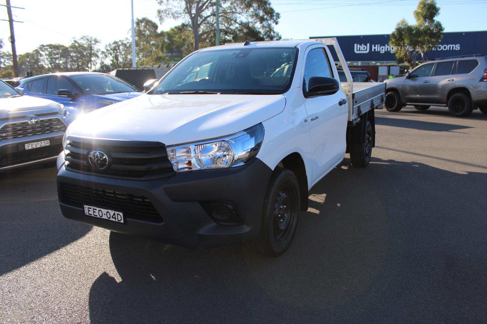 2019 Toyota Hilux Workmate in White