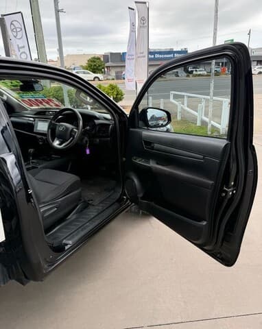 2020 Toyota Hilux Workmate in Black