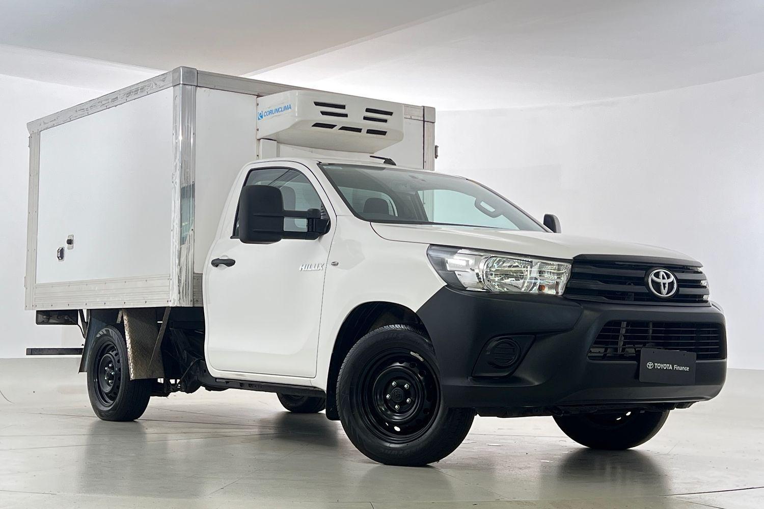 2018 Toyota Hilux Workmate in White