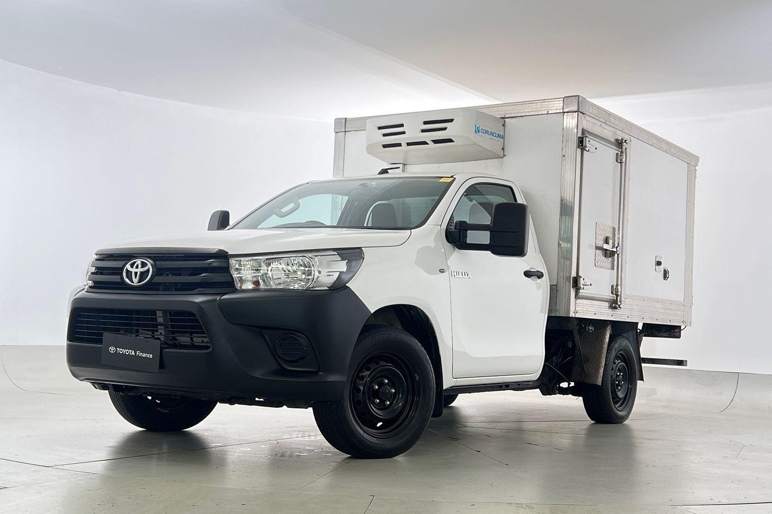 2018 Toyota Hilux Workmate in White