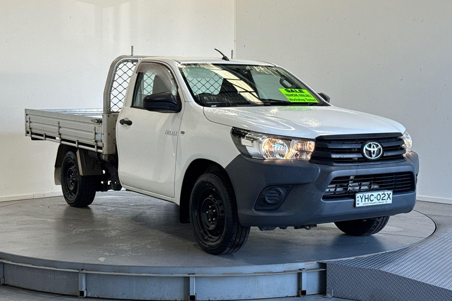 2016 Toyota Hilux Workmate in White