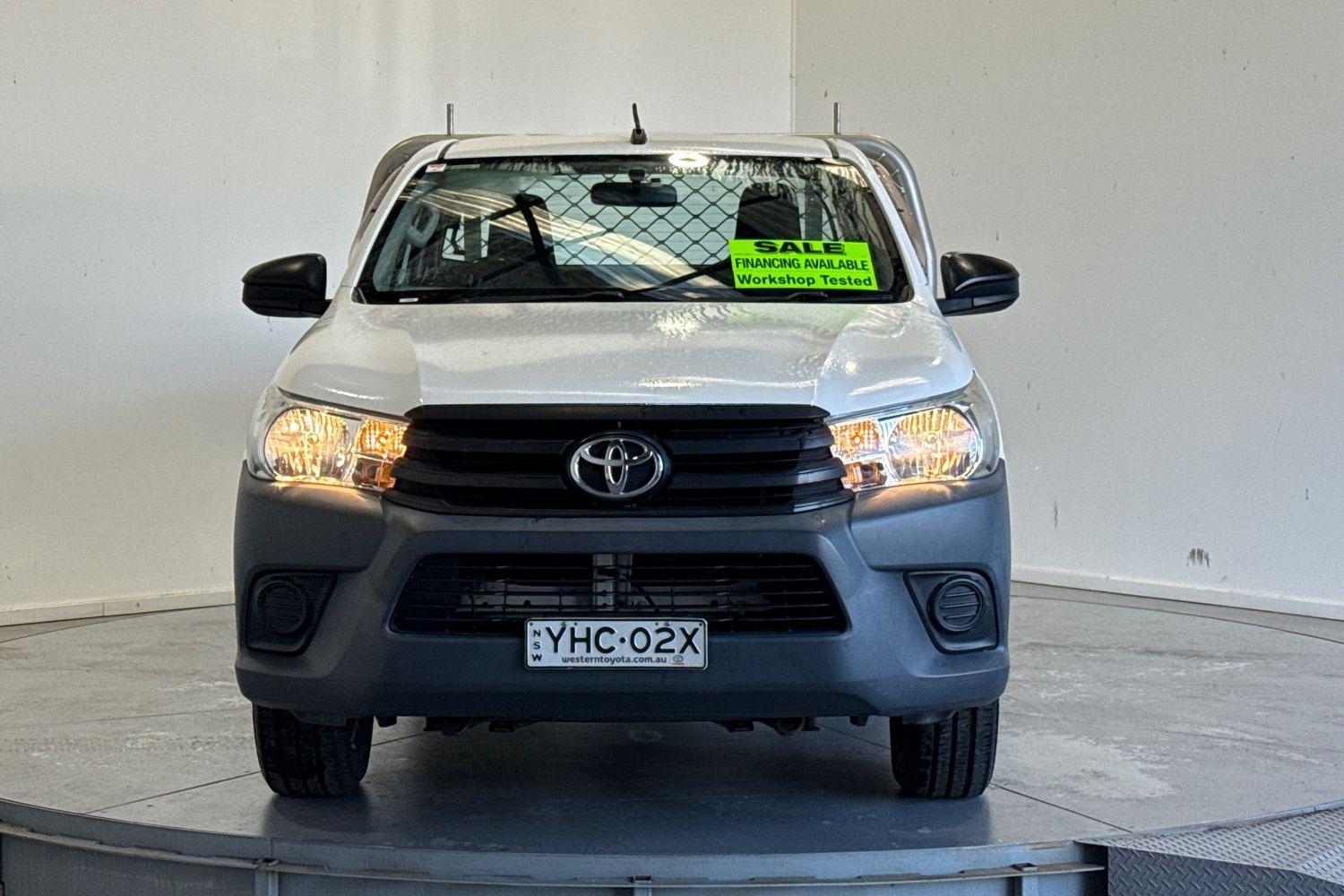 2016 Toyota Hilux Workmate in White