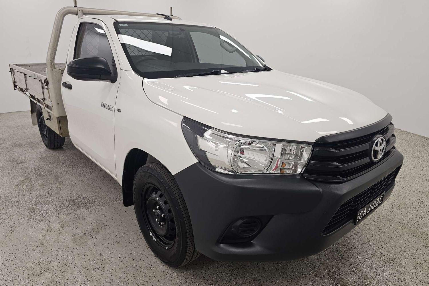 2018 Toyota Hilux Workmate in White
