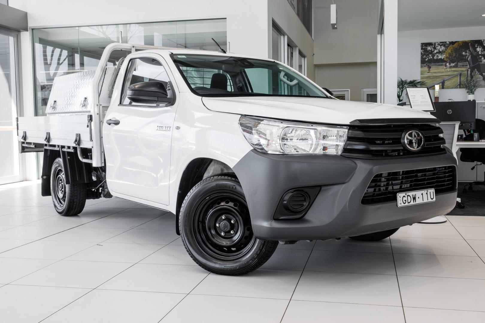 2020 Toyota Hilux Workmate in White