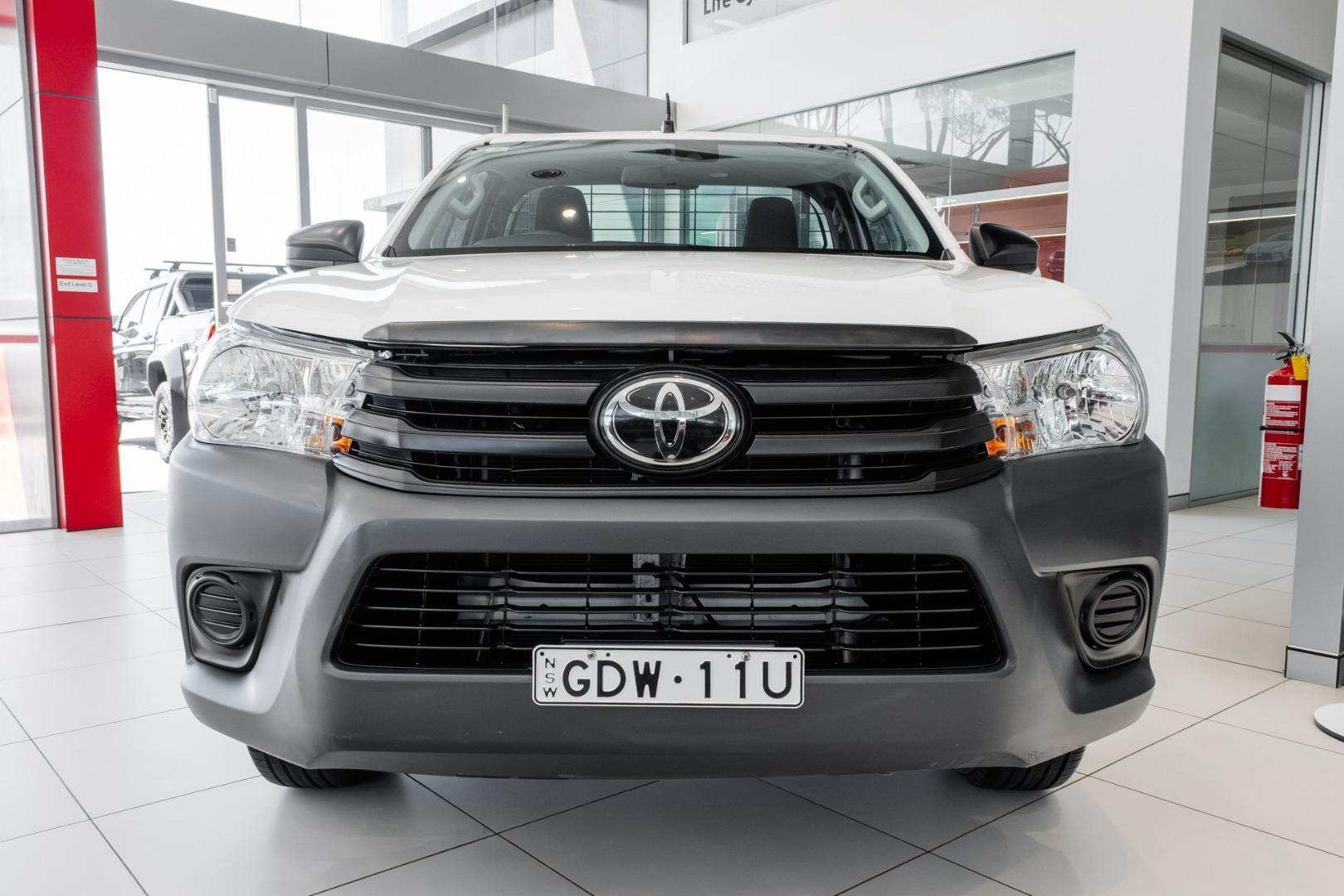 2020 Toyota Hilux Workmate in White