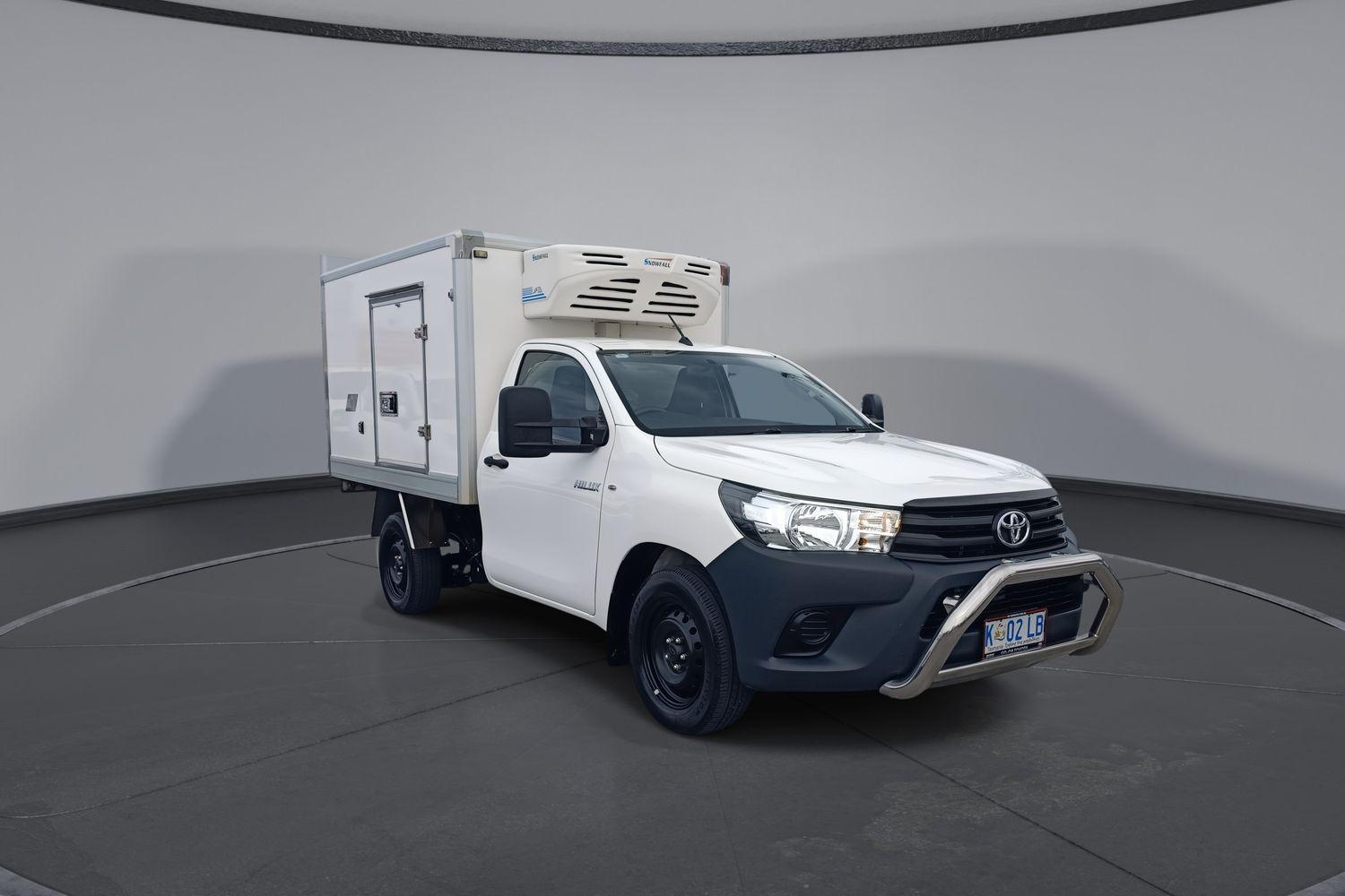 2018 Toyota Hilux Workmate in White