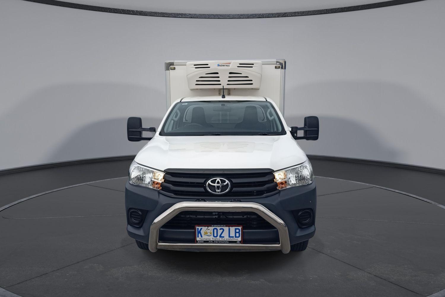 2018 Toyota Hilux Workmate in White