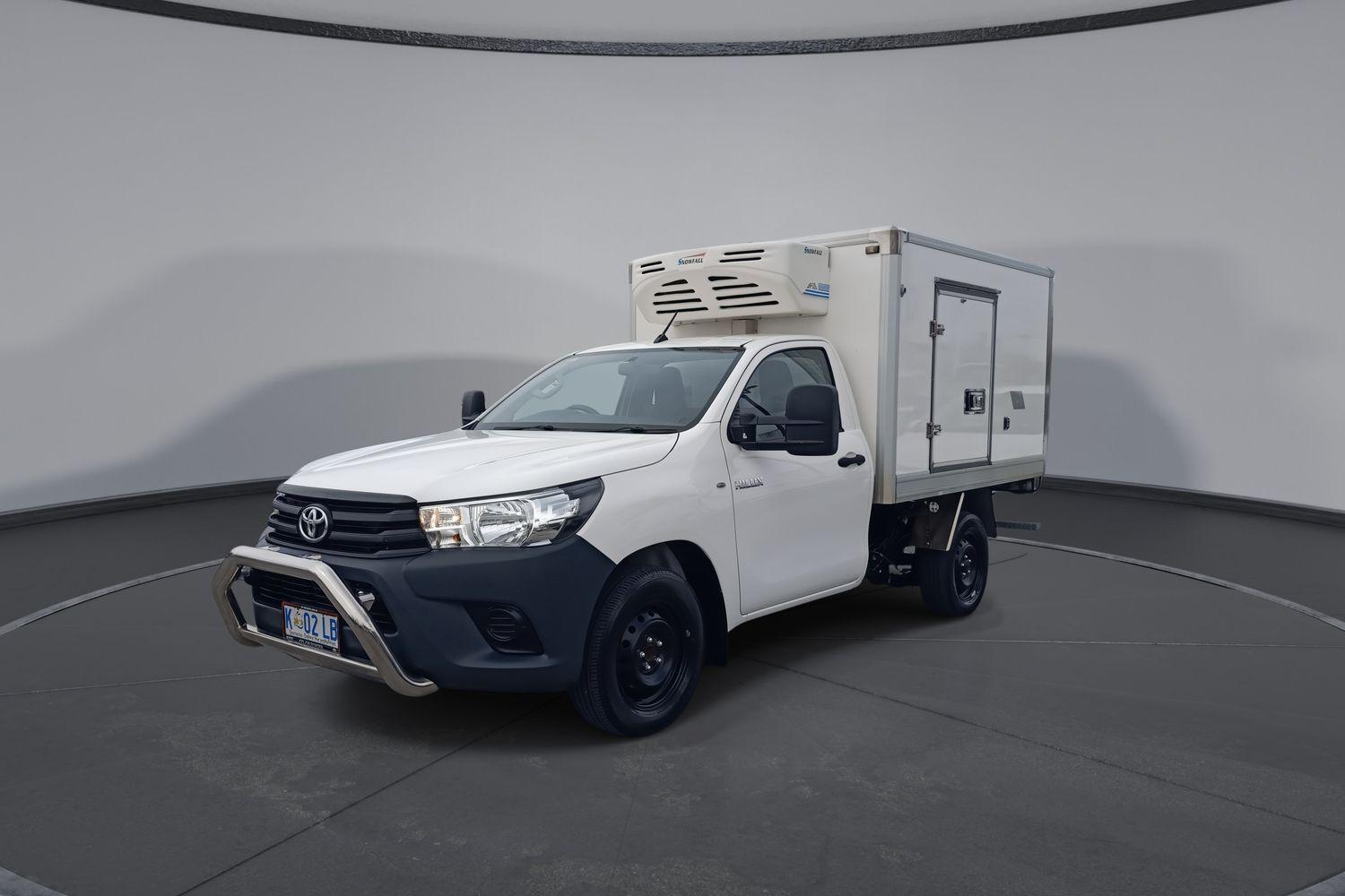 2018 Toyota Hilux Workmate in White