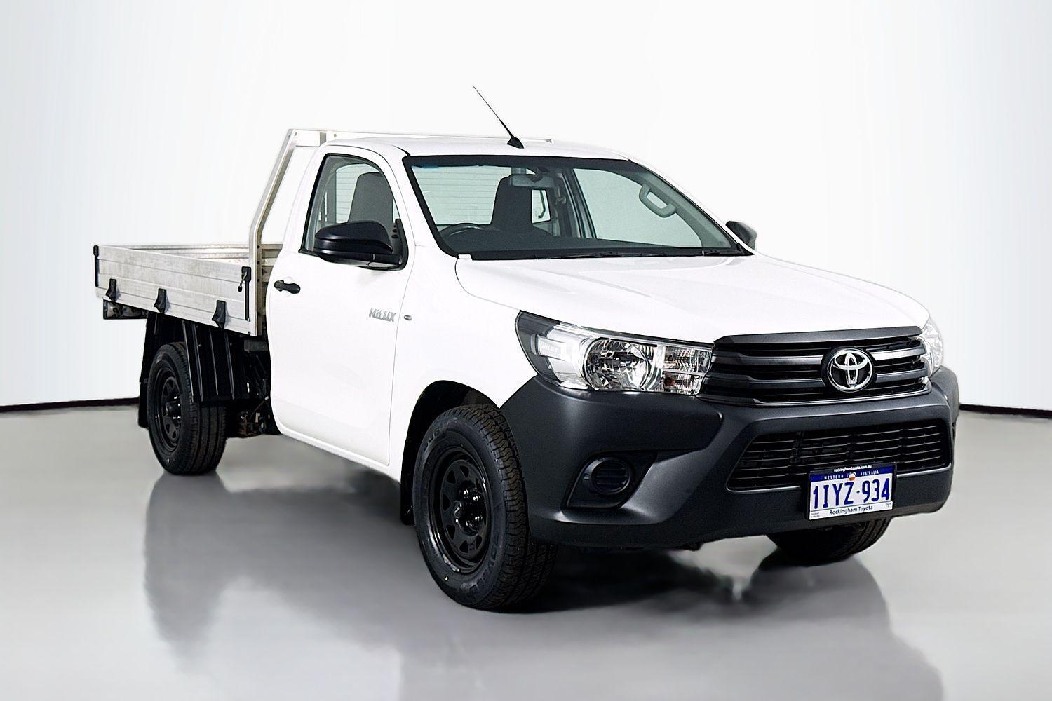2018 Toyota Hilux Workmate in White