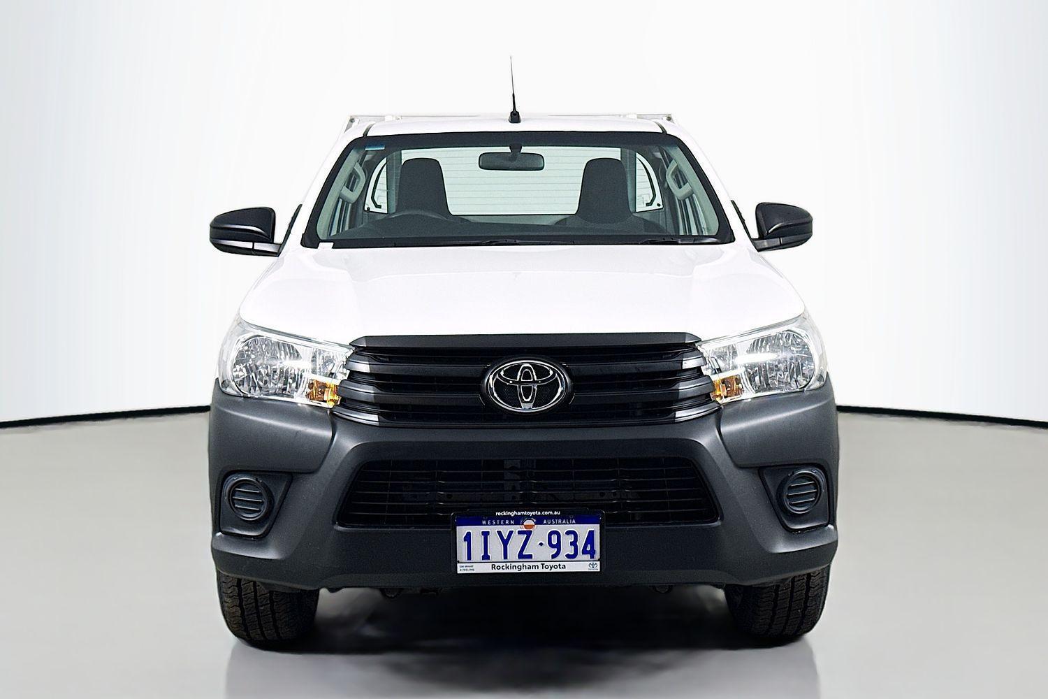 2018 Toyota Hilux Workmate in White