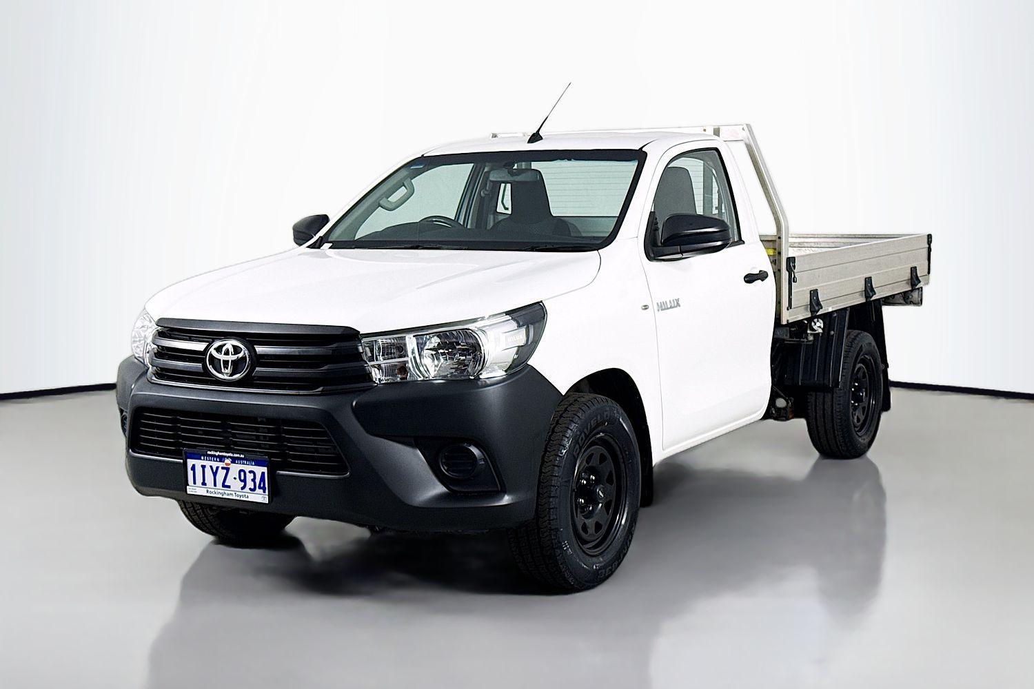 2018 Toyota Hilux Workmate in White