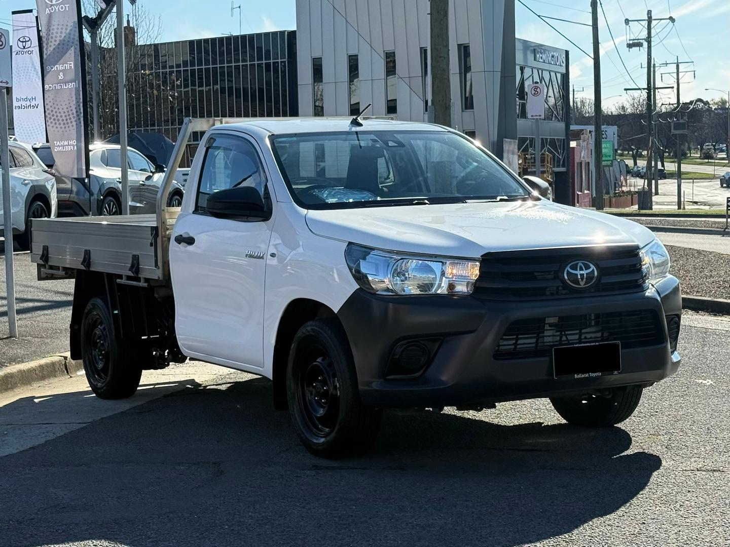 2019 Toyota Hilux Workmate in White